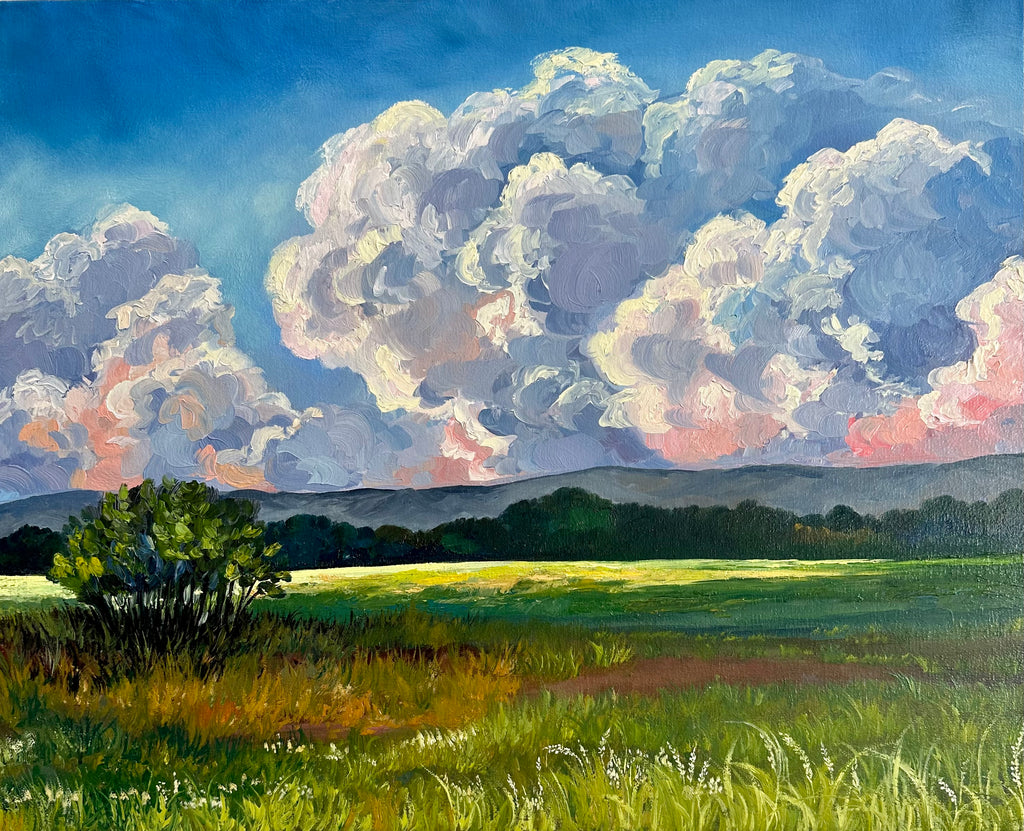 Autumn Sky – Original Oil Painting, Landscape