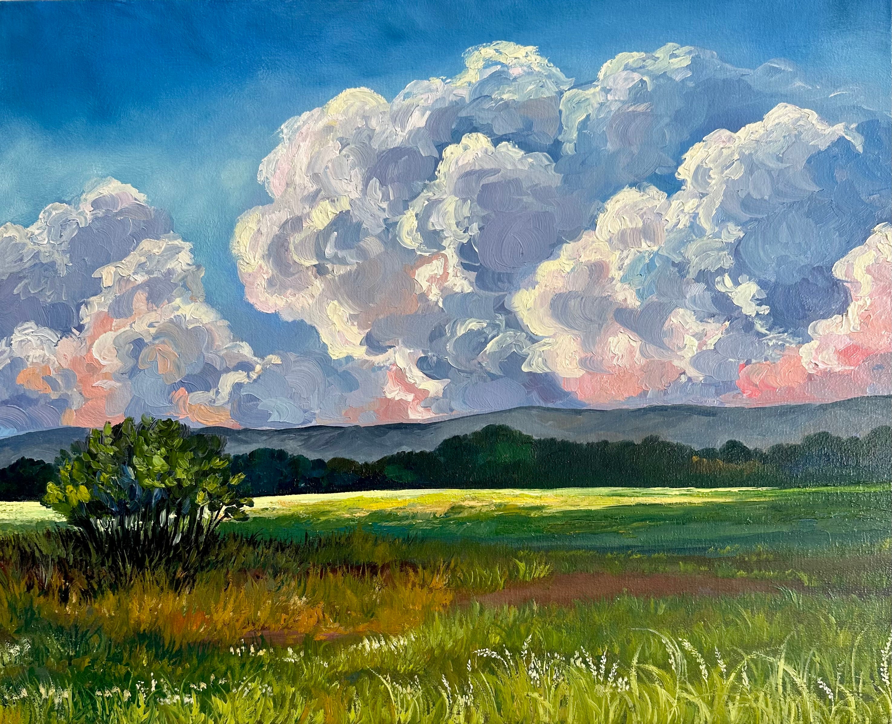 Autumn Sky – Original Oil Painting, Landscape