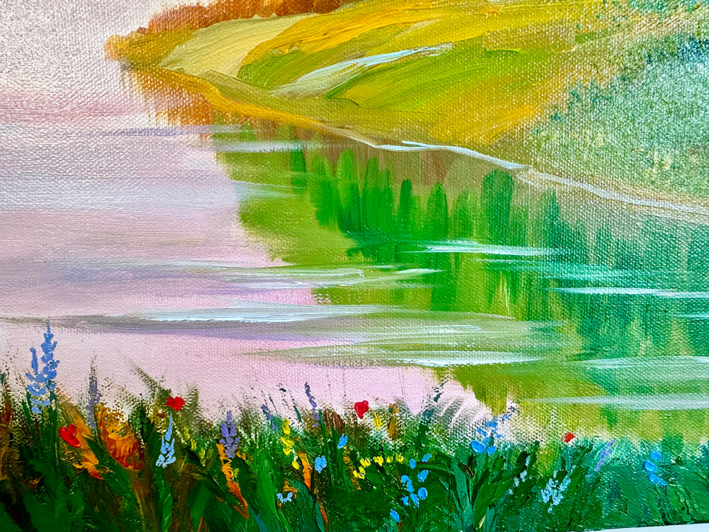 River of Dreams – Original Oil Painting, River Landscape