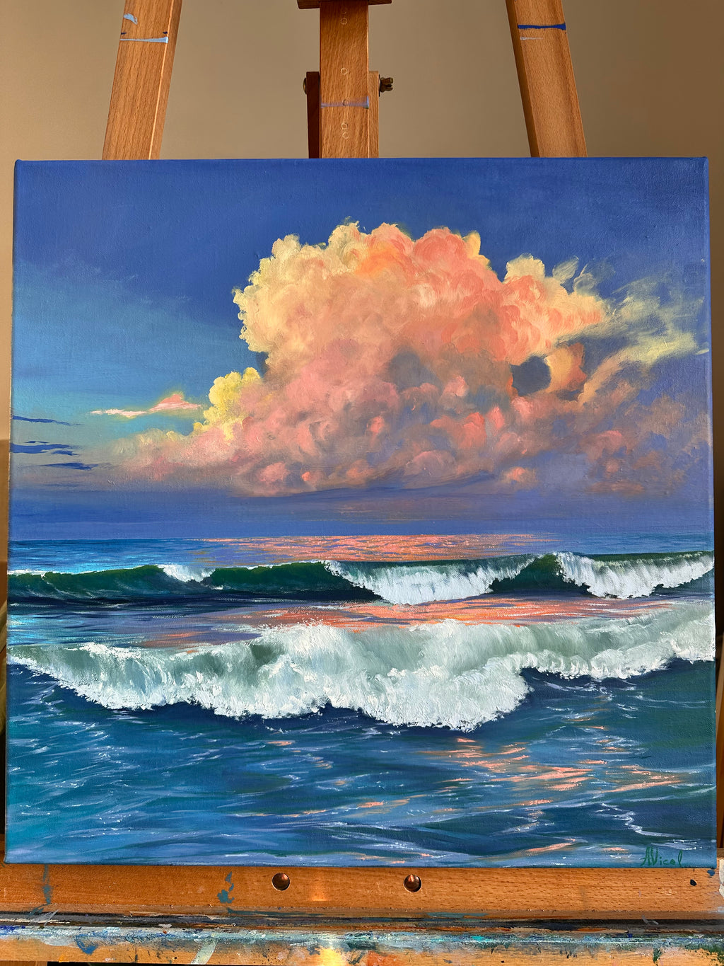 Ocean Sky – Original Oil Painting, Seascape
