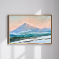 Tatry Mountains – Original Oil Painting, Mountain Landscape