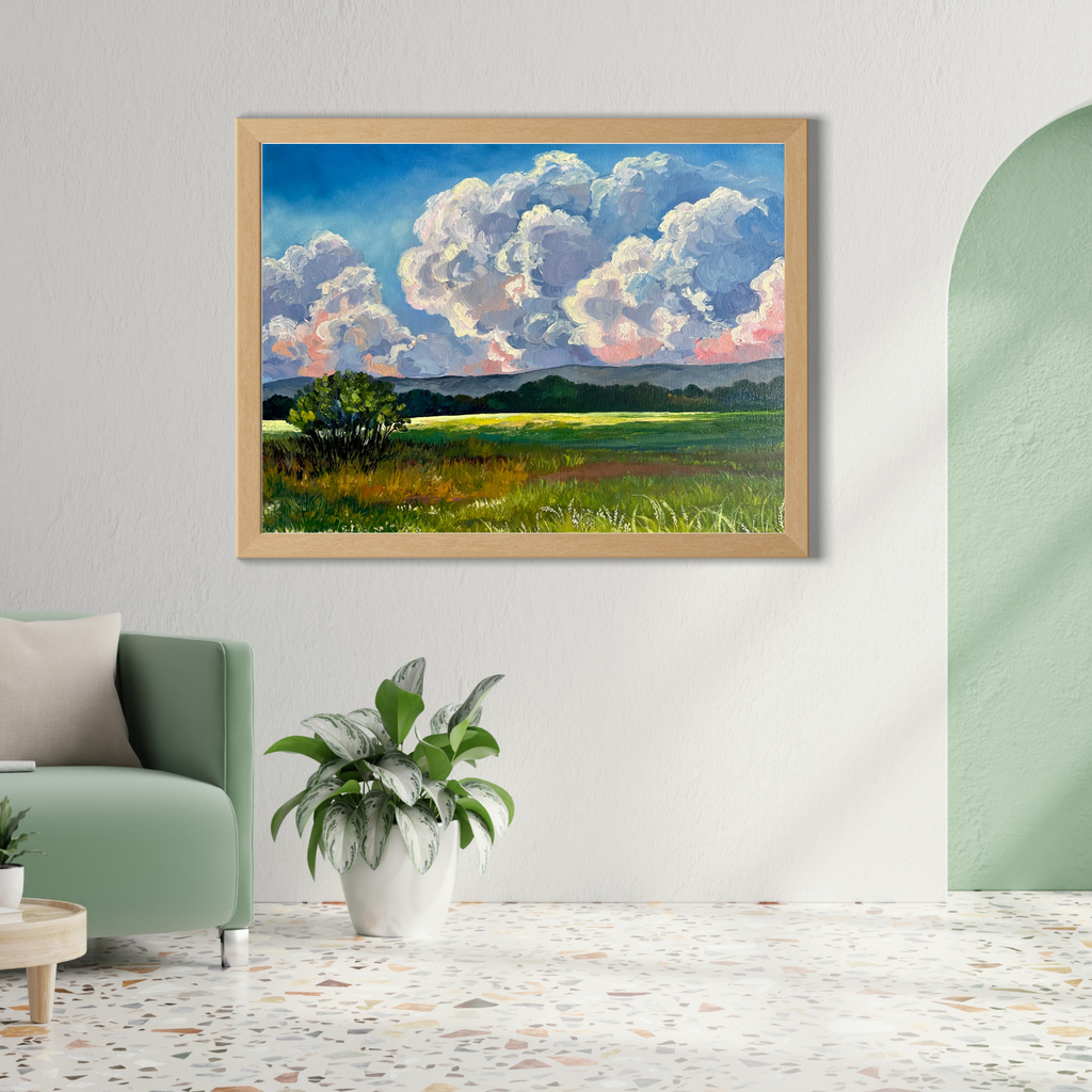 Autumn Sky – Original Oil Painting, Landscape