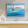Sailing Free – Original Oil Painting, Seascape