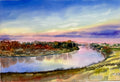 River of Memories – Original Watercolour Painting, River Landscape